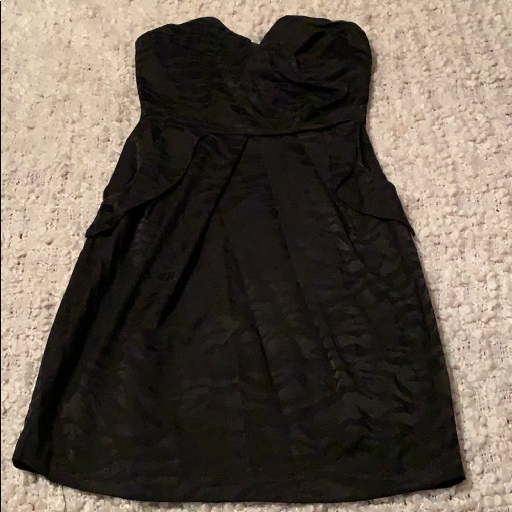 Black mini dress